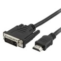 CABLE HDMI-M A DVI-D M 3M