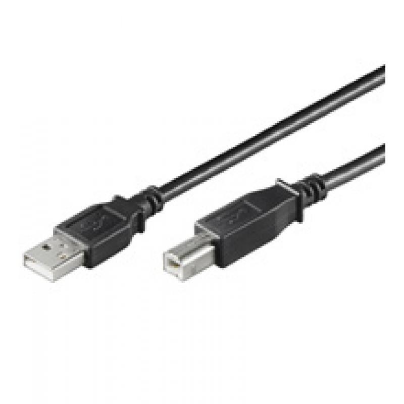 CABLE USB A 2. 0 A USB B  2.0 GOOBAY 3M