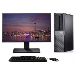 Dell Opt. 980 Core i5 3.3Ghz/16GB RAM/128SSD/DVD/W7Pro + TFT 22" HP