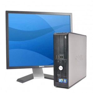 Dell Optiplex 780 C2D 3.0Ghz/4GB/160HD/DVD/W7 + PANTALLA DE 17"