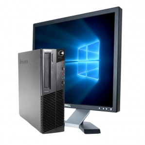 PC con Pantalla Lenovo M82 I3 3.3Ghz/4GB/250 HD/W7/19"
