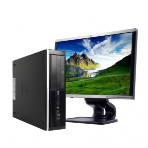 PC con Pantalla HP 8200 I3/4GB/250HD/DVD/W/22"