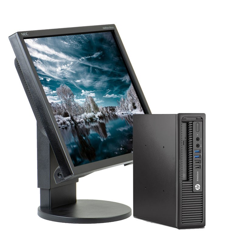 Pantalla HP 800 G1 I5-4ª/4 GB/250 HD/W7 Pro/NEC de 19" Pantalla HP 800 G1 I5-4ª/4 GB/250 HD/W7 Pro/NEC de 19"