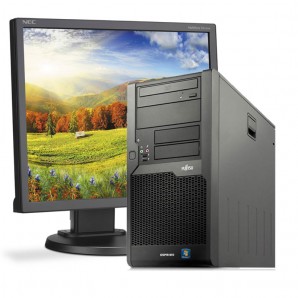 PC con Pantalla Fujitsu P9900 i5/4GB/250 HD/DVD/W7/19"