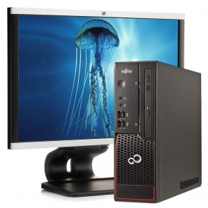 PC con Pantalla Fujitsu C710 3.2/4GB/250 HD/DVD/W7/22"