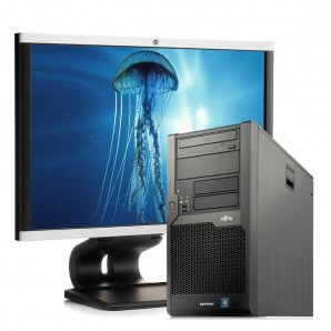 PC con Pantalla Fujitsu P9900 i5/4GB/250 HD/DVD/W7/22"