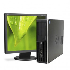 PC con Pantalla HP 8300 I5 3.2Ghz/4GB/250HD/DVD/W7/19"