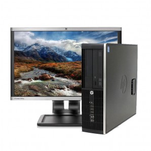 PC con Panalla HP 8300 I7/3.4/4GB/250GB HD/W7/22"