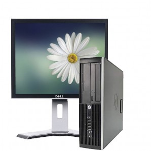 PC con Panalla HP 8300 I7/3.4/4GB/250GB HD/W7/17"
