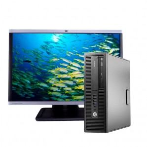 PC con Pantalla HP 800 G1 I7/8GB/500GB HD/DVDRW/W10 Pro/22"