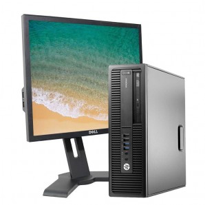 PC con Pantalla HP 800 G1 I7/8GB/500GB HD/DVDRW/W10 Pro/19"