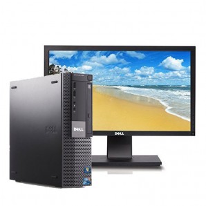 PC con Pantalla Dell 980 I7 2.8/4GB/250HD/DVD/W7/22"
