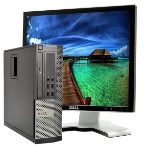 PC con Pantalla Dell 9020 I7/3.2Ghz/8GB/500 HD/DVD/W7/19"