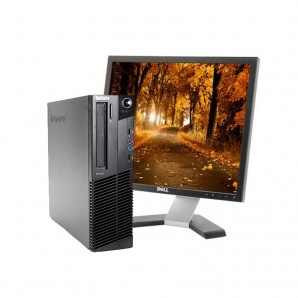 PC con Pantalla LENOVO M92 I7/4GB/250 HD/DVD/W7/19"