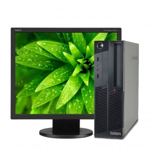 Pc con Pantalla LENOVO M90p I7/2.9/4GB/250 HD/W7Pro/19"