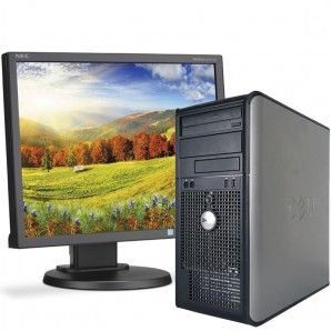 Pc con Pantalla Dell 380 C2Quad 2.6/4GB/250HD/w7/19"