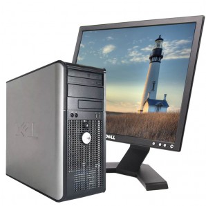 Pc con Pantalla Dell 380 C2Quad 2.6/4GB/250HD/w7/17"