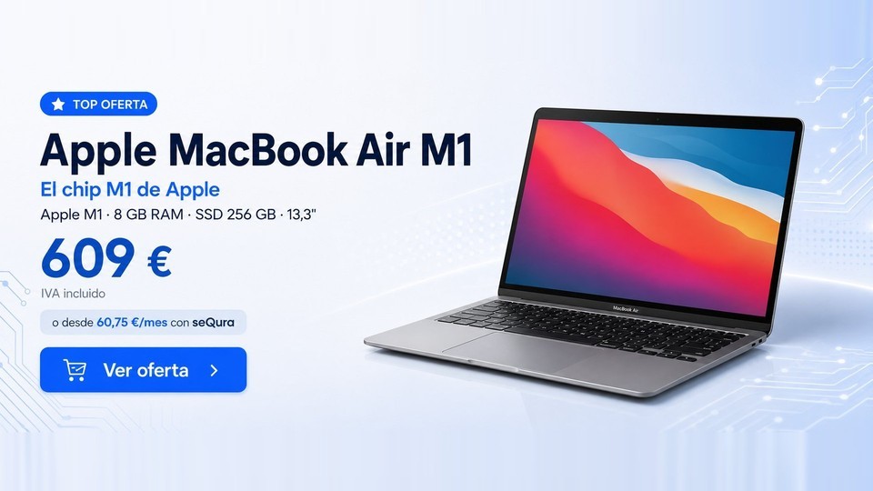 Apple MacBook Air M1 · 8 GB · 256 GB SSD